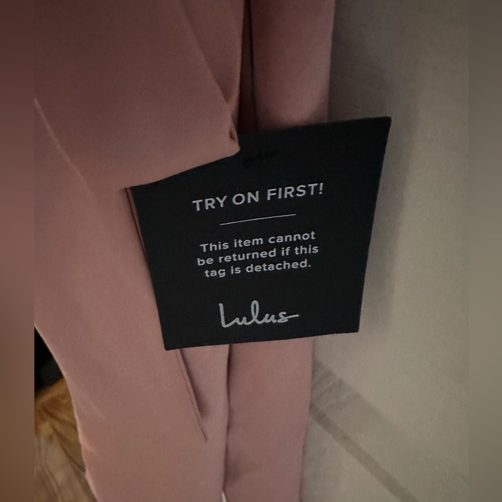 Lulu’s Mini Wrap Dress - Picture 4 of 5